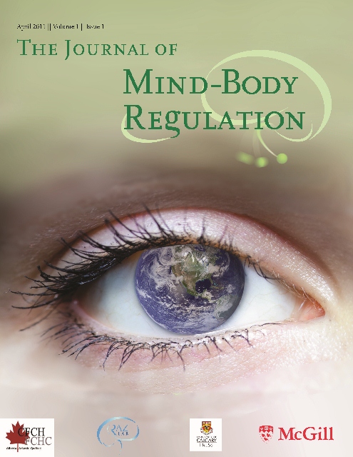 The Journal of Mind Body Regulation cover
